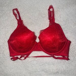 🍓NWOT🍓 Victorias Secret red Lace underwire bra